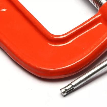 Imagem de Grampo De Fixação Tipo C Sargento Com 3 Peças - Sparta