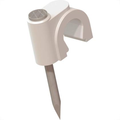 Imagem de Grampo Fixa Fio Tipo Garra Rifix Coaxial 50Pacotes