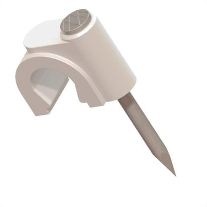 Imagem de Grampo Fixa Fio Tipo Garra Rifix Coaxial 50Pacotes