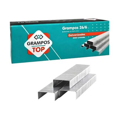 Imagem de Grampo Galvanizado 26/6 Cx 5000 Top