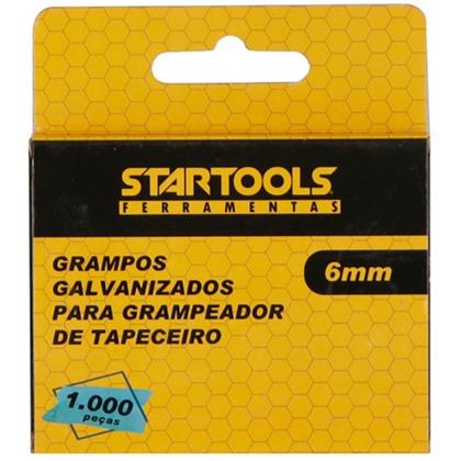 Imagem de Grampo Grampeador Tapeceiro 6mm 1000 Unidades Profissional