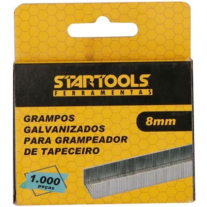 Imagem de Grampo Grampeador Tapeceiro 8mm 1000 Unidades Profissional