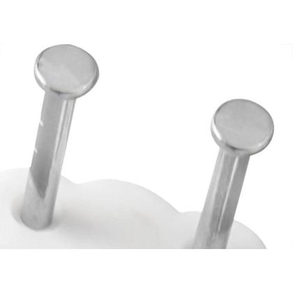 Imagem de Grampo Para Fio Sforplast Duplo Miguelao Com 100 Pecas