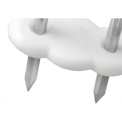 Imagem de Grampo Para Fio Sforplast Duplo Miguelao Com 100 Pecas