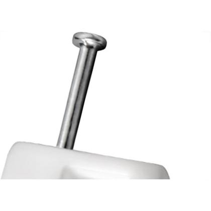 Imagem de Grampo Para Fio Sforplast Tipo Unha 14-16 Com 100 Pecas Branco Medio