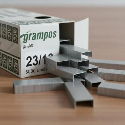 Imagem de Grampo Para Grampeador 23/13 Galvanizado 5000 Grampos Caixa
