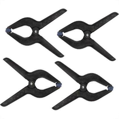 Imagem de Grampo Rapido Marceneiro Brasfort 2''Nylon 4 Pecas 7352