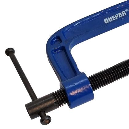 Imagem de Grampo Sargento 100Mm Fixação Tipo C 4 Pol. Para Marceneiro