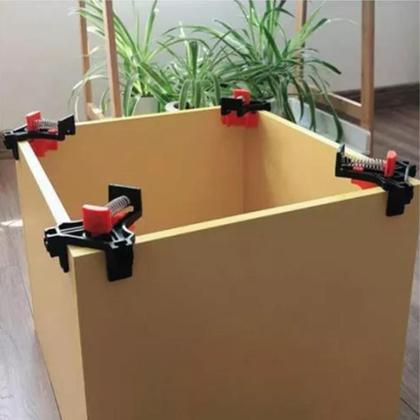 Imagem de Grampo sargento 4 peças canto aperto angulares 60/90/120