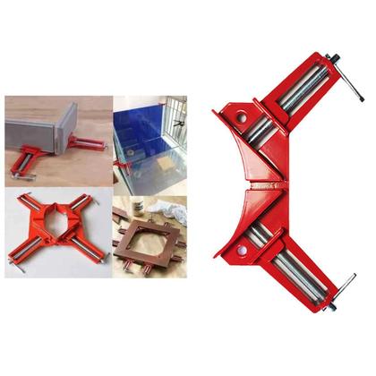 Imagem de Grampo Sargento Angular 90 Graus Cantoneira Marcenaria