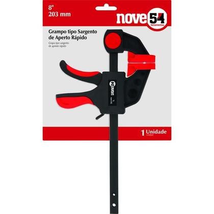 Imagem de Grampo Sargento Aperto Rápido 8 - Nove54