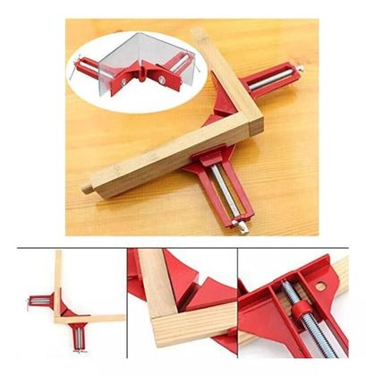 Imagem de Grampo Sargento de Canto Angular 90 Graus Marceneiro Cantoneira Snel Ferramentas