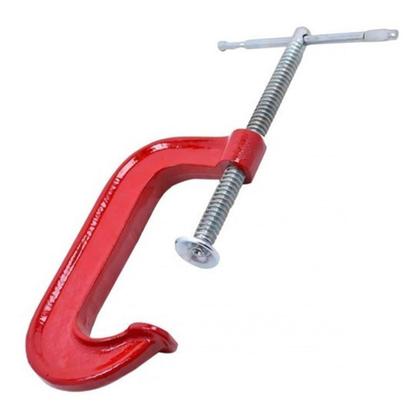 Imagem de Grampo Sargento Tipo C 2 Polegadas Marcenaria 50mm Aço Metal Profissional