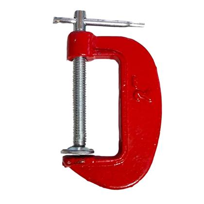 Imagem de Grampo Sargento Tipo C 2 Polegadas Marcenaria 50mm Aço Metal Profissional