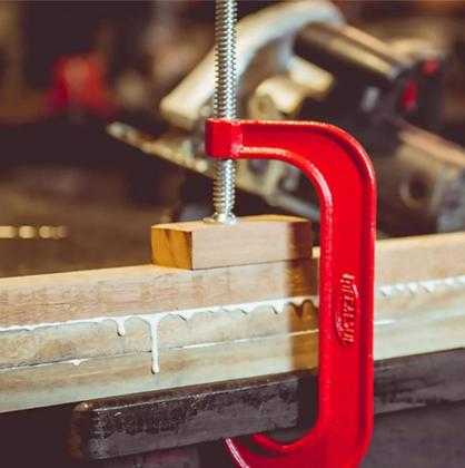 Imagem de Grampo Sargento Tipo C 3 Polegadas Marcenaria 100mm Pro