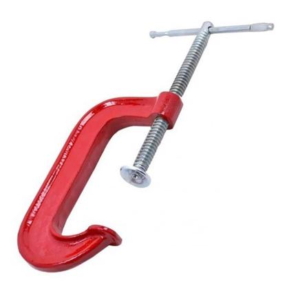 Imagem de Grampo Sargento Tipo C 3 Polegadas Marcenaria 100mm Pro