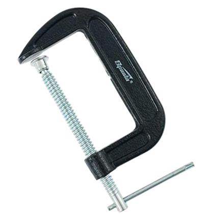 Imagem de Grampo sargento tipo c 4" 100mm sparta - 2065655