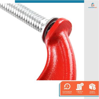 Imagem de Grampo Sargento Tipo C Marceneiro Carpinteiro 4 Polegadas