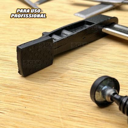 Imagem de Grampo Sargento Tipo F Profissional Marceneiro 100 X 300 Mm