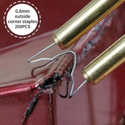 Imagem de Grampo Solda Para-choque Reparo Plástico Automóvel 1200 Pcs