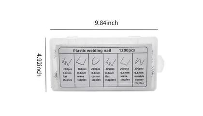 Imagem de Grampo Solda Para-choque Reparo Plástico Automóvel 1200 Pcs
