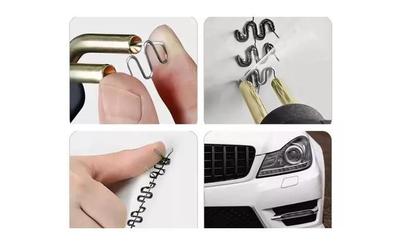 Imagem de Grampo Solda Para-choque Reparo Plástico Automóvel 1200 Pcs