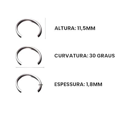 Imagem de Grampo Tipo C Pacote 1Kg - Pente Galvanizado