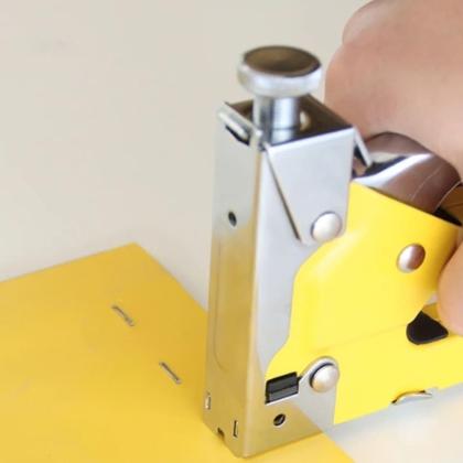 Imagem de Grampos 12Mm Tipo Reto Grampeador De Pressão Com 6000 Un