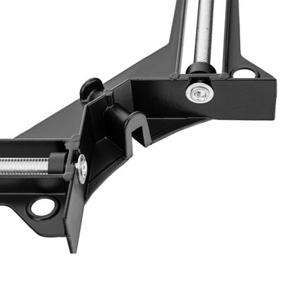 Imagem de Grampos Sargento Angular 90 Graus Cantoneira Marcenaria Alumínio