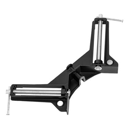 Imagem de Grampos Sargento Angular 90 Graus Cantoneira Marcenaria Alumínio