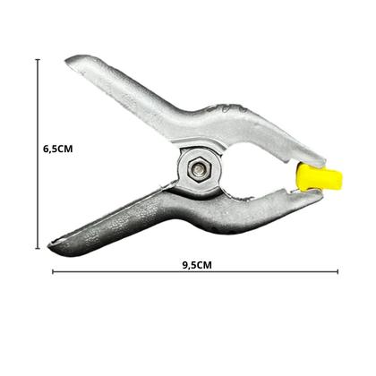 Imagem de Grampos Sargento Kit C/ 4 Grampos Nylon Marceneiro 3 Pol 