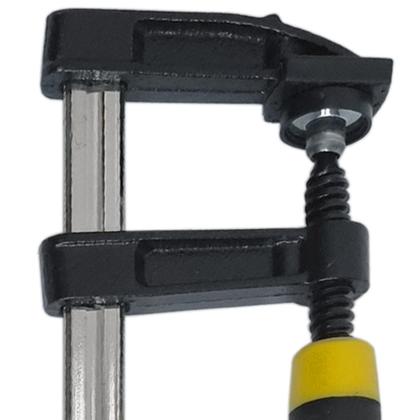 Imagem de Grampos Sargento Tipo F 50 x 200mm 8 Pol. Eda Profissional