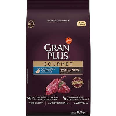 Imagem de Gran Plus Gourmet Gato Castrado Ovelha Arroz 1Kg