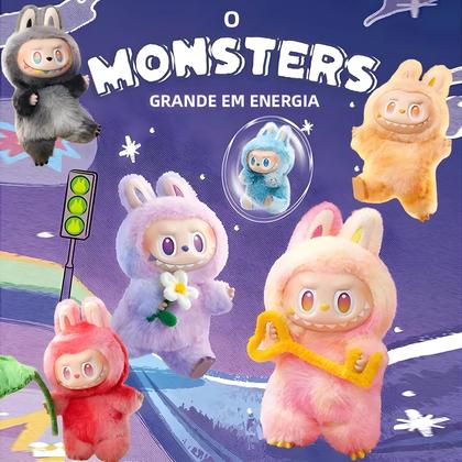 Grande Labubu V3 Blind Box Energy Monster Pendente Figura De Ação