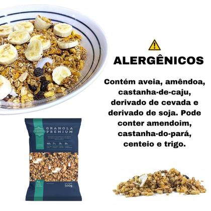 Imagem de Granola Artesanal Premium Com Melado Frutas E Castanhas 500g