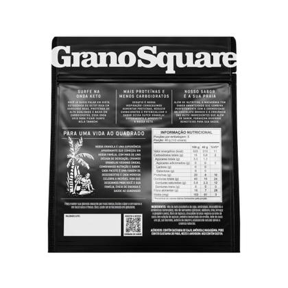 Imagem de Granola GranoSquare KETO Macadâmia com Chocolate Branco 200g