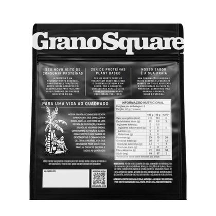 Imagem de Granola GranoSquare PRO Baunilha e Pasta de Amendoim 200g ,com Mix de Sementes, Linhaça Dourada,Chia
