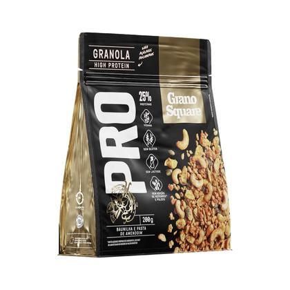 Imagem de Granola GranoSquare PRO Baunilha e Pasta de Amendoim 200g