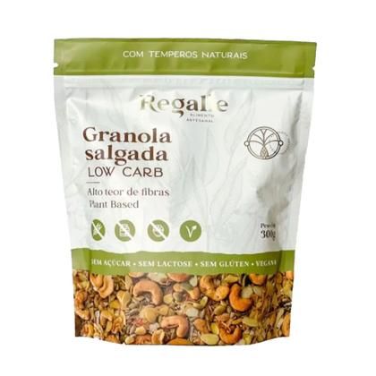 Imagem de Granola Salgada Low Carb Vegana Regalle 300g