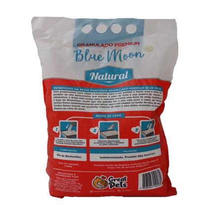 Imagem de Granulado Blue Moon Natural Premium Bentonita Firme 4kg