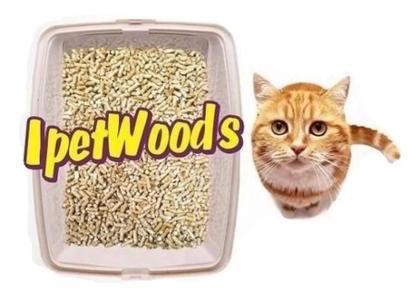 Imagem de Granulado de madeira para gatos 10kgs ipetwoods