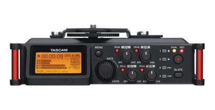 Imagem de Gravador De Campo Tascam Dr-70D Multi-Track Com Microfone