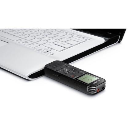 Imagem de Gravador de Voz Digital Sony ICD-PX470 MP3 USB 4GB 159hrs Slot Memória