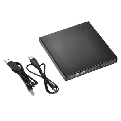 Imagem de Gravador Externo - Dvd - Cd - Usb 2.0 Slim Portatil