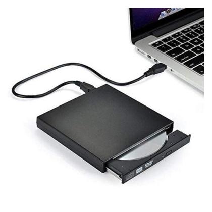 Imagem de Gravador Leitor Cd Dvd Driver Notebook PC Externo Slim Pc Usb 2.0 Dex DG-100