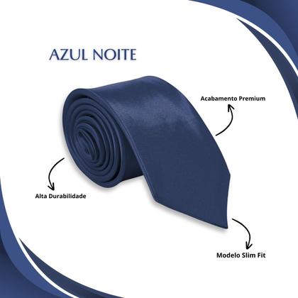 Imagem de Gravata Luxo Slim Fit Adulto Evento Casamento