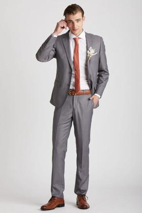 Imagem de Gravata Social Slim Varias Cores para Padrinhos Casamentos Eventos Kit com 12