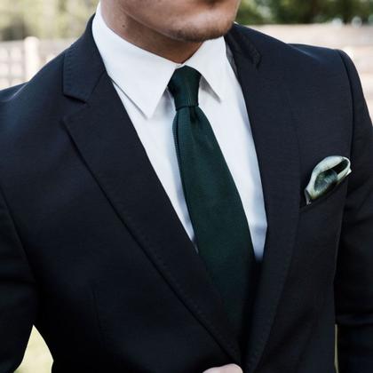 Imagem de Gravata Social Slim Várias Cores Para Padrinhos Noivos Eventos Kit com 10