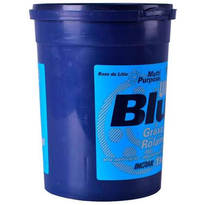 Imagem de Graxa Azul Para Rolamentos Unilit Blue 2 Ingrax 1Kg