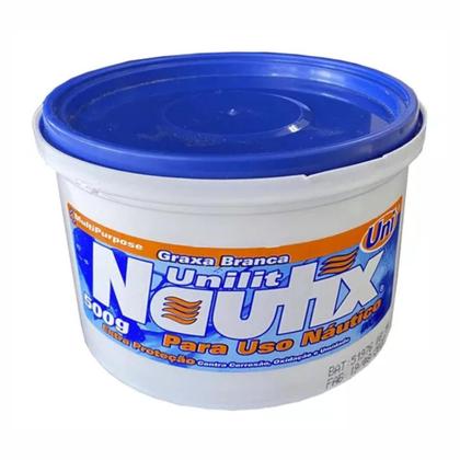Imagem de Graxa Branca Nautica Unilit Nautix 500g Ingrax